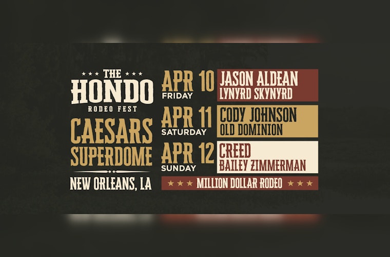 Million-Dollar Hondo Rodeo Set To Stampede The Superdome