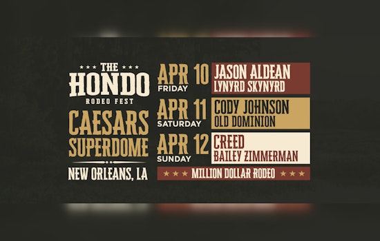 Million-Dollar Hondo Rodeo Set To Stampede The Superdome
