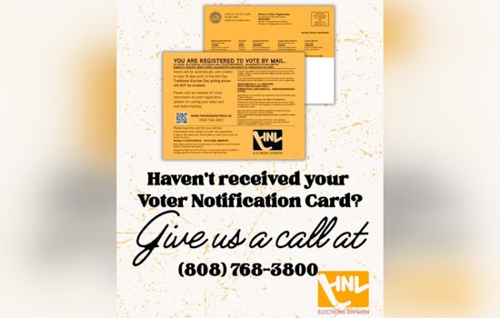 Missing Your Green Voter Card? Honolulu Wants a Call