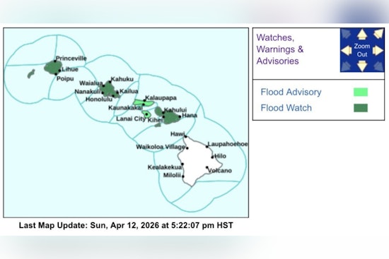 Molokaʻi Drenched as Flash Flood Warning Puts Island on Edge