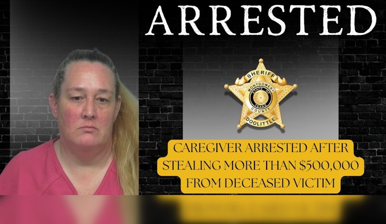 Montgomery County Caregiver Accused Of Cremation Fraud And $520K Theft