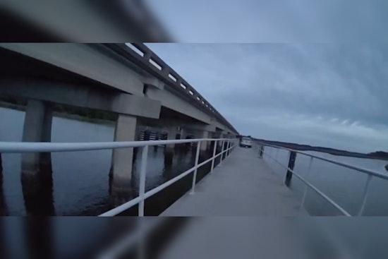 Moon River Mayhem as Driver Allegedly Takes Car Down Savannah Pier