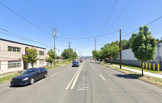NE Portland Police Chase Ends in 3-Car Sidewalk Flip, Woman Nabbed