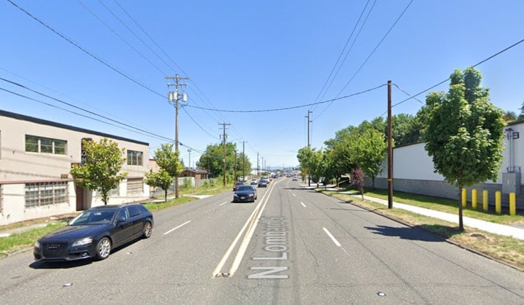 NE Portland Police Chase Ends in 3-Car Sidewalk Flip, Woman Nabbed