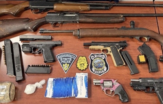 New Bedford Raid Nets Ghost Gun, Mushrooms and Garage Arsenal