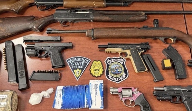 New Bedford Raid Nets Ghost Gun, Mushrooms and Garage Arsenal