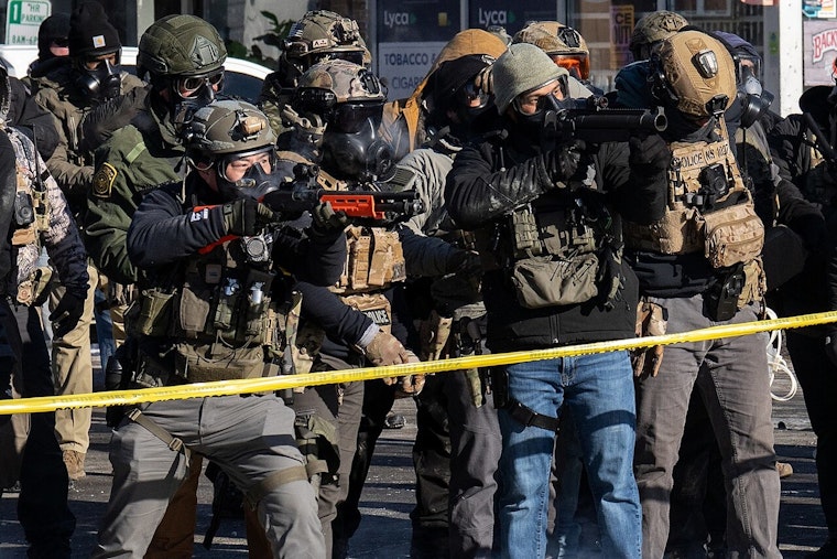New Video Captures Chaotic ICE Swarm At Roosevelt High Dismissal
