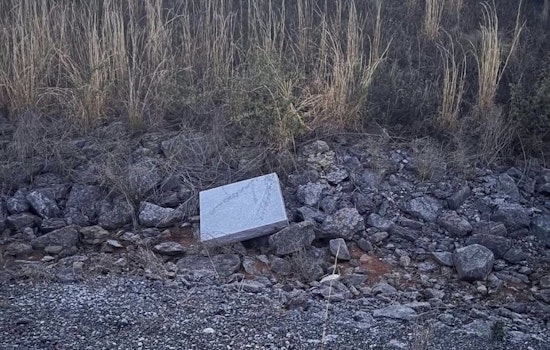 Newport Memorial Stone Vandalized, Sheriff Seeks Tips
