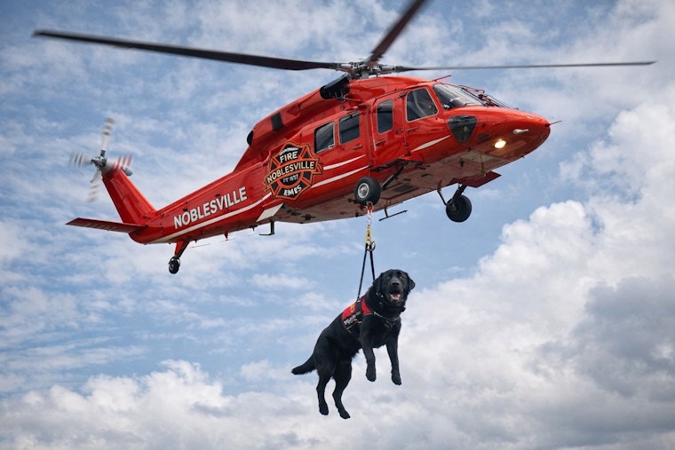 Noblesville Fire ‘Launches’ Air 71 Chopper, Gives Carbon a Sky-High Promotion