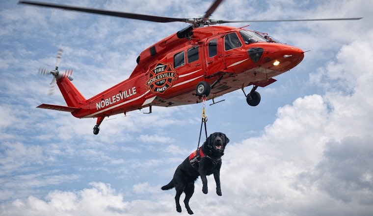 Noblesville Fire ‘Launches’ Air 71 Chopper, Gives Carbon a Sky-High Promotion