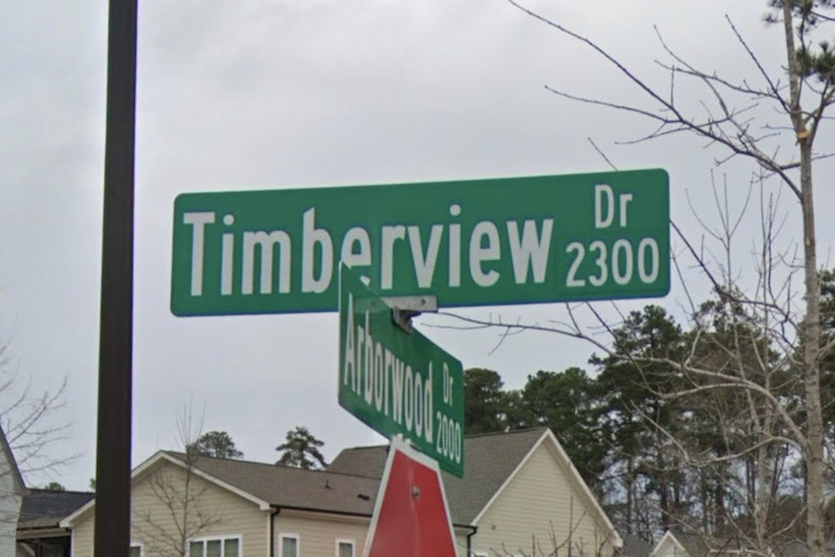 North Durham Street Choked With Smoke As Timberview House Erupts In Flames