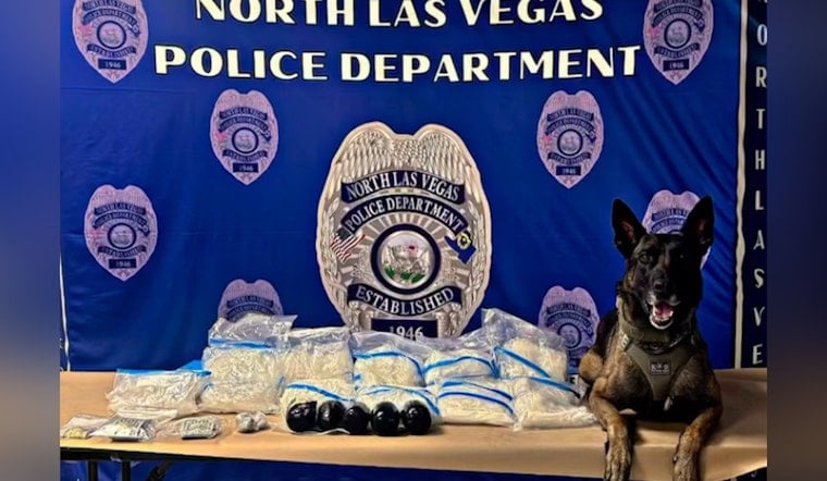 North Las Vegas Cops Nab Massive Meth and Heroin Stash in Street Sweep