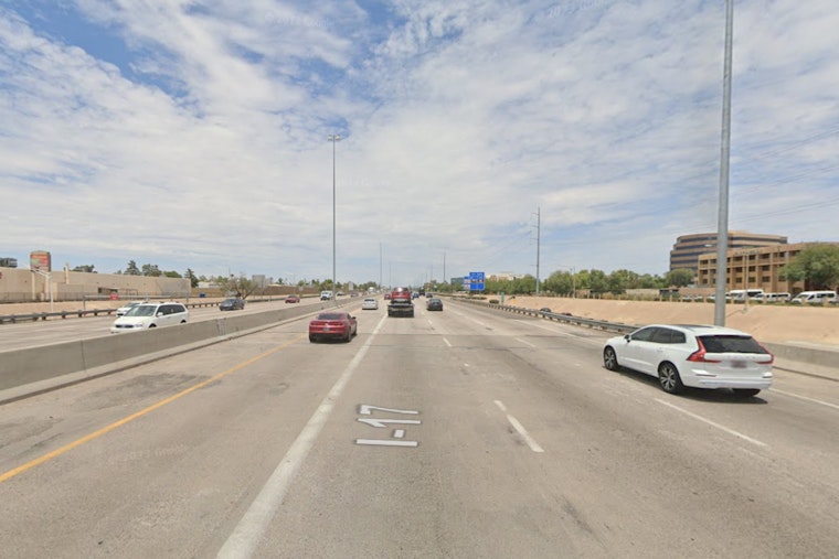 North Phoenix I-17 Rollover Chaos Sends Four to Hospital