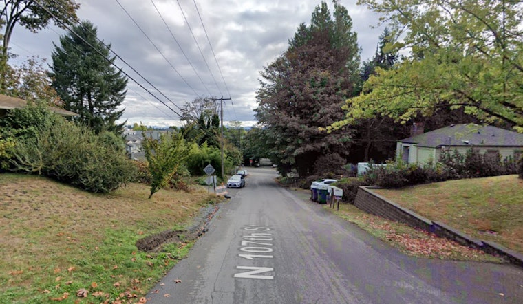 North Seattle Block Turns Crime Scene As Police Track Stabbing Suspect