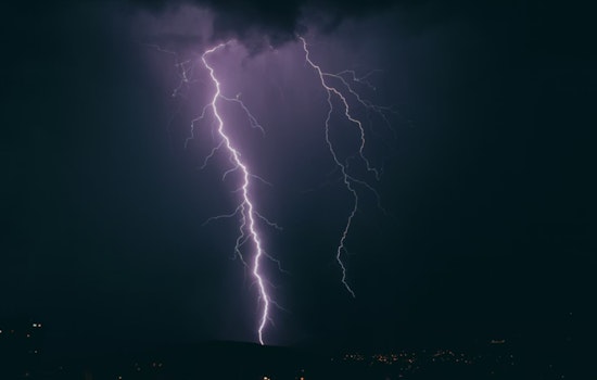 North Shore Jolted Awake By Sunday Dawn Thunderstorm Barrage