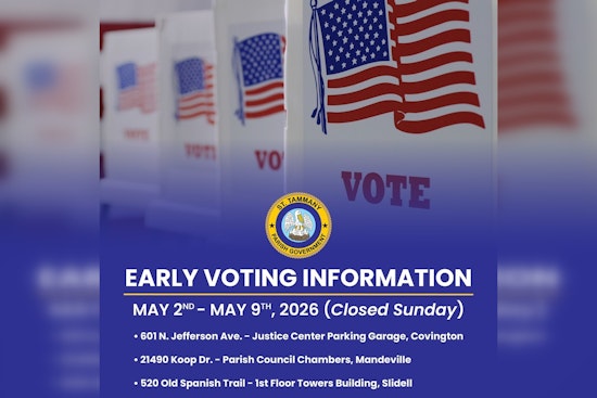 Northshore Heads To The Polls Early As St. Tammany Launches Voting Blitz