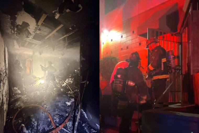 Oakland Firefighters Race Up Fairmount Stairs To Save Tenants From Blaze
