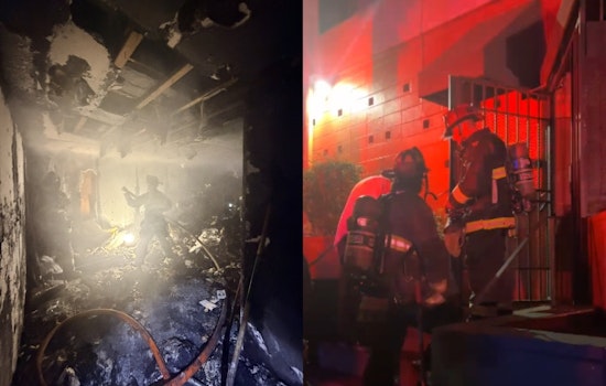 Oakland Firefighters Race Up Fairmount Stairs To Save Tenants From Blaze