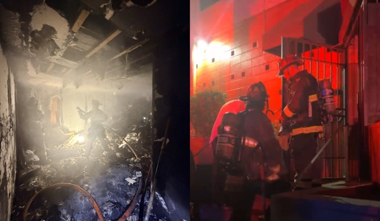 Oakland Firefighters Race Up Fairmount Stairs To Save Tenants From Blaze