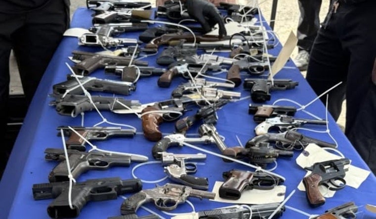 Oakland ‘Guns to Gardens’ Swap Turns War Weapons Into Gift Cards And Garden Tools