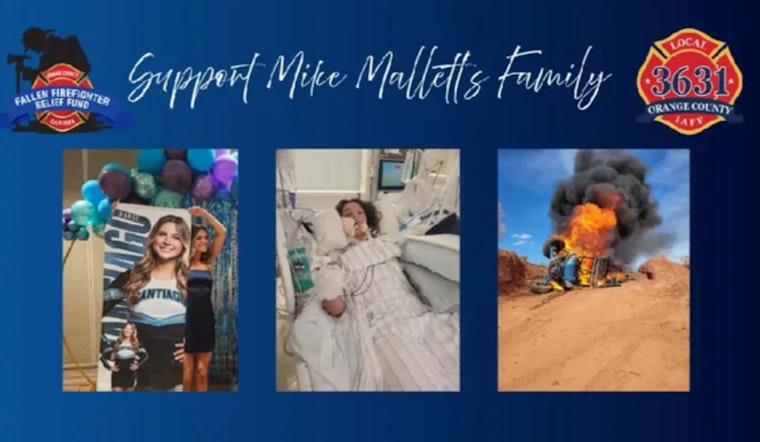 OC Firefighter's Daughter Severely Burned In Utah Vehicle Fire