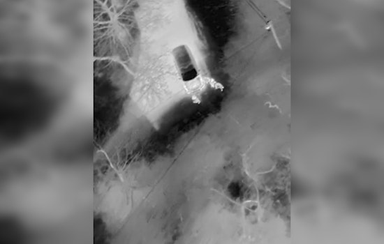 OKC Drone Hunts Down Stolen Car In Woods, Cops Collar Two