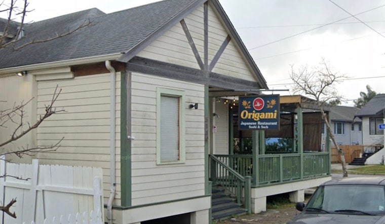 Origami Sushi Swaps Freret For Maple Street In Uptown Shakeup