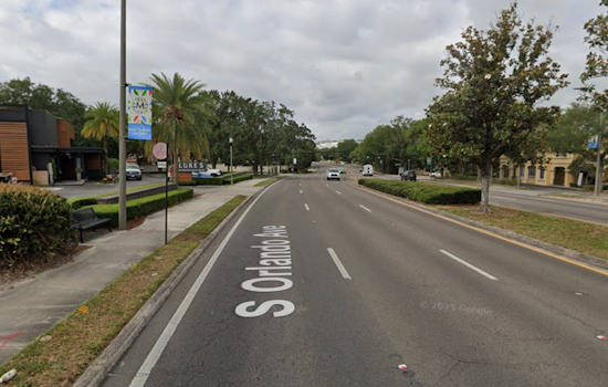 Orlando Avenue Traffic Lockdown As Police Swarm Winter Park Stretch