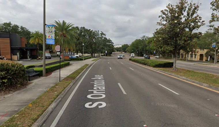 Orlando Avenue Traffic Lockdown As Police Swarm Winter Park Stretch