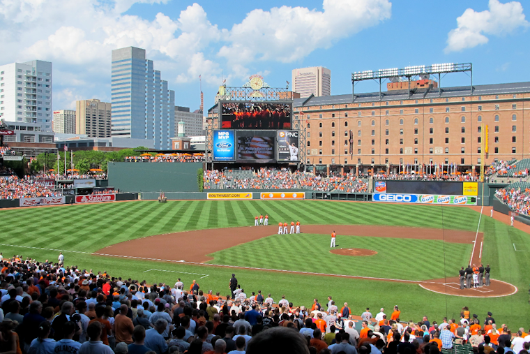 O's Skipper Crumpled By Foul Rocket In Camden Dugout Scare