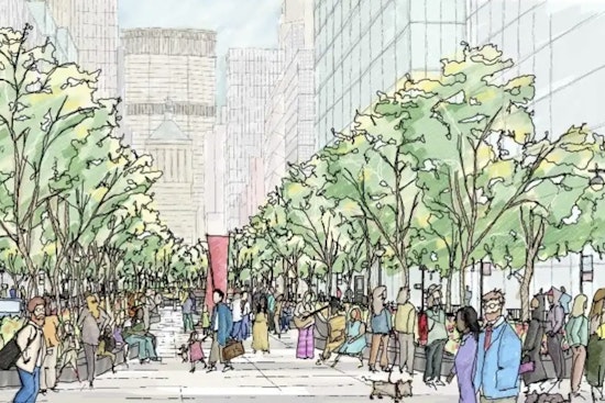 Park Ave's Skinny Median Gets A Big Midtown Comeback