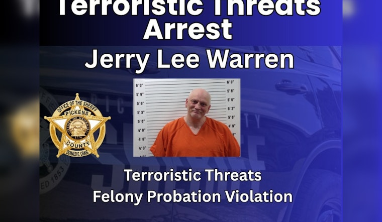 Pickens County Man Busted Over Chilling 'Car as Weapon' Posts