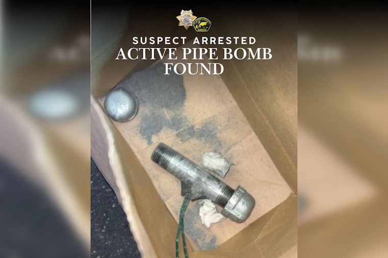 Placer County Traffic Stop Busts Driver With Live Pipe Bomb On Console