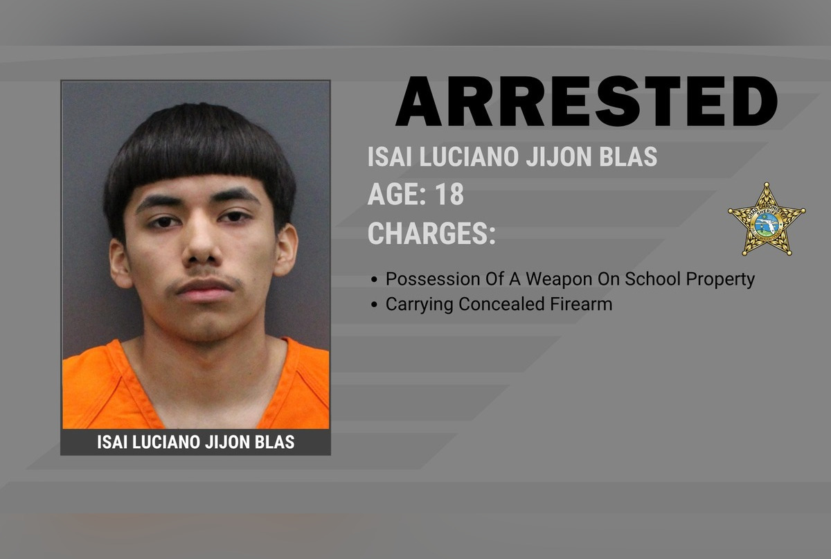 Plant City Student Arrested After Gun Found At School