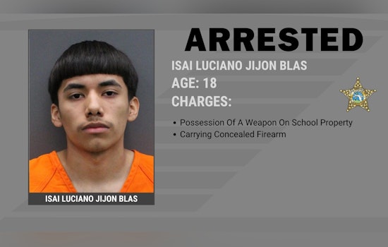 Plant City High Bust: Senior Caught With Loaded Gun In Backpack