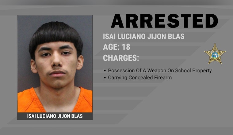 Plant City High Bust: Senior Caught With Loaded Gun In Backpack