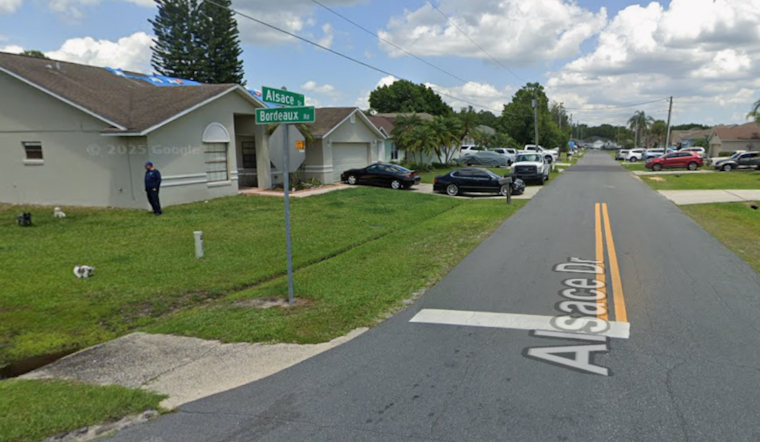 Poinciana Gardener Dodges Fiery Death as Crash Hurls Car Into Home