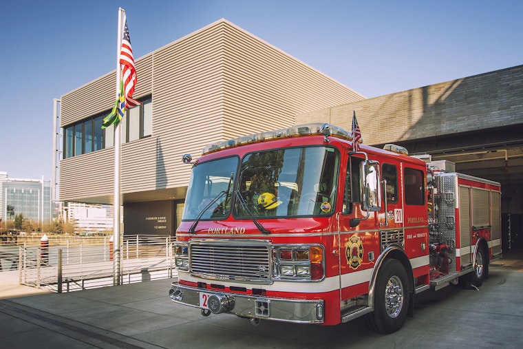 Portland Firefighters Inch Stuck Theater Elevator Toward Rescue
