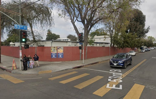 Pre-Dawn Blaze Jolts South Park Block At 100 E. 53rd St