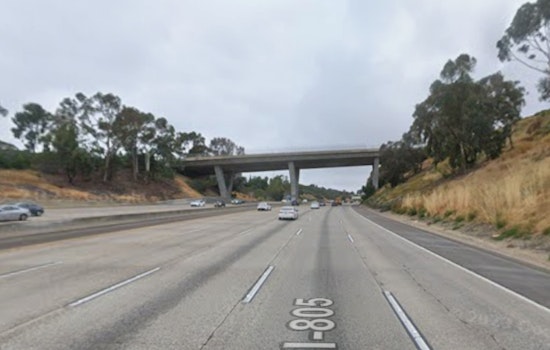 Pre-Dawn I-805 Motorcycle Crash At Murray Ridge Paralyzes Northbound Commute