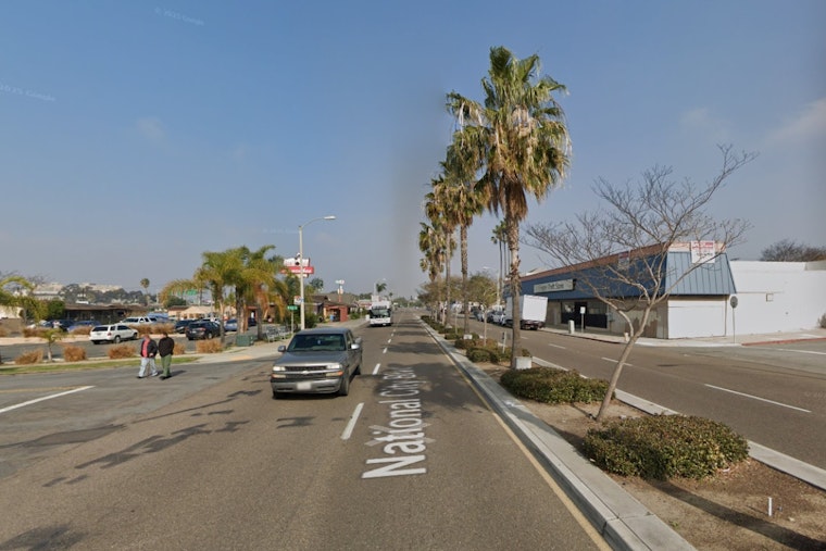 Pre-Dawn Inferno Rips Through Derelict National City Building, Smoke Soars Over Downtown