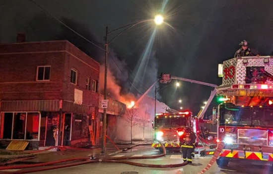 Pre-Dawn Inferno Rips Through Vacant 79th Street Strip In Greater Grand Crossing