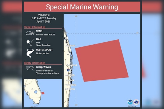 Pre-Dawn Marine Alert Rattles Boaters From Jupiter To Deerfield