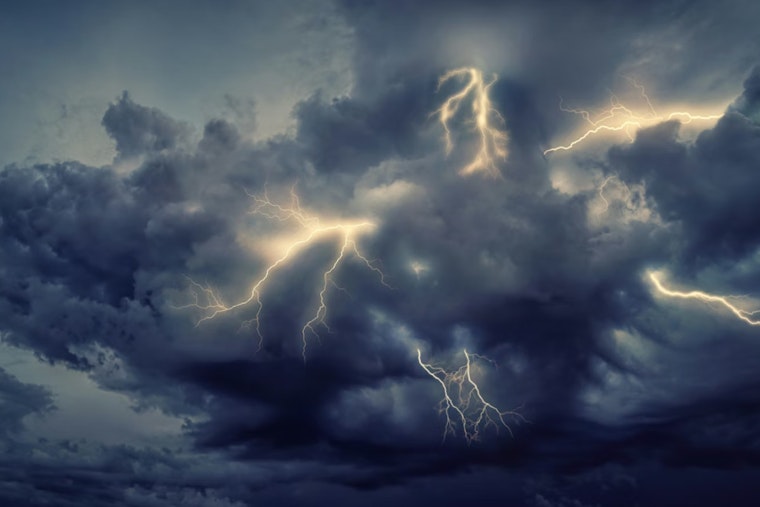 Pre-Dawn Storm Line Rips Across Western North Carolina