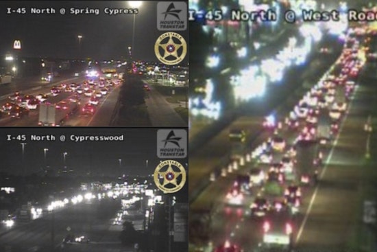 Predawn Fatal Crash Turns I-45 North Near Spring Into Parking Lot