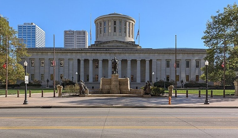 Purple Wave Floods Ohio Statehouse As Columbus Families Fight For Alzheimer’s Lifeline