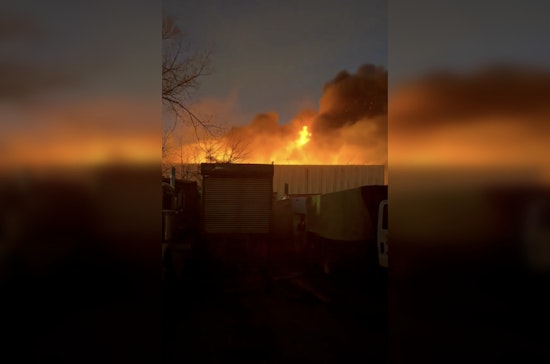 Queens Block Engulfed as 4-Alarm Inferno Rips Through 130th Street
