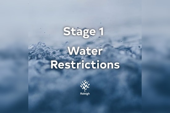 Thirst Alert as Raleigh Slaps Stage 1 Squeeze on Water Use Monday