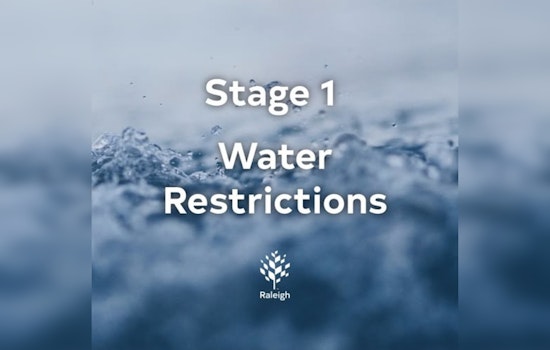 Thirst Alert as Raleigh Slaps Stage 1 Squeeze on Water Use Monday