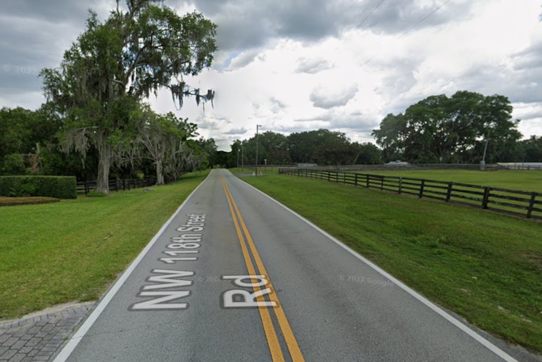 Deadly Curve Outside Reddick as Pickup Slams Into Man on Lawn Mower